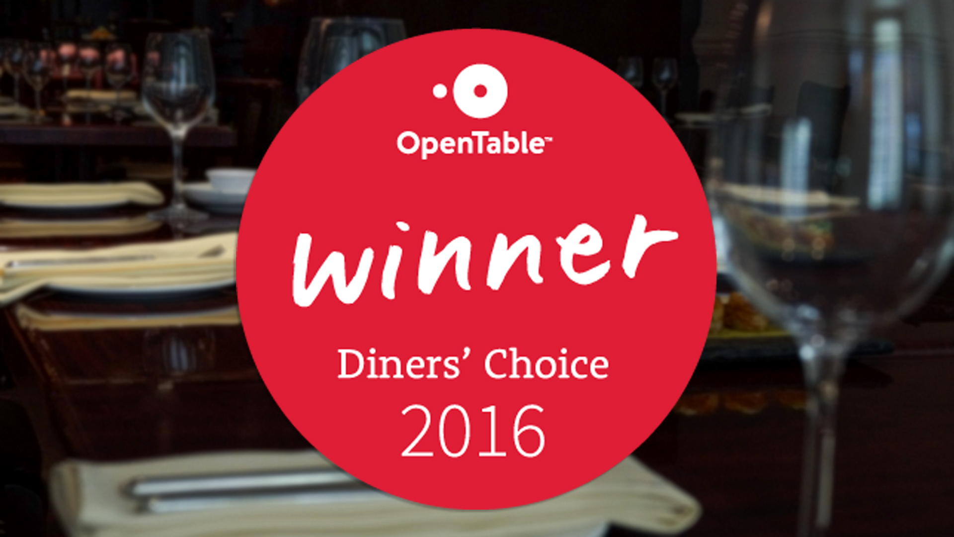 Vesper Diners' Choice Award