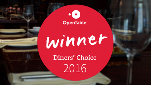 Vesper Diners' Choice Award'