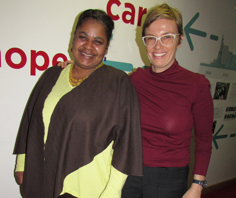 Volunteers and Clients'