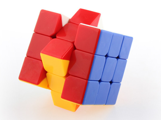 Stickerless Rubiks Cube'