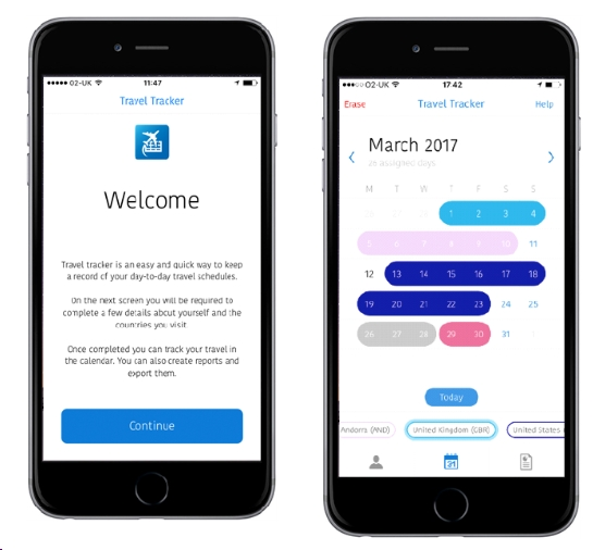 The Travel Tracker App