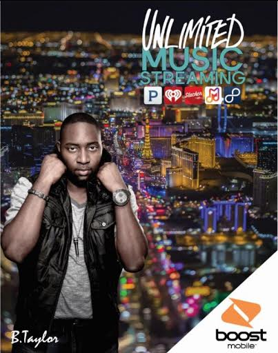 Recording Artist B. Taylor Partners with Boost Mobile'