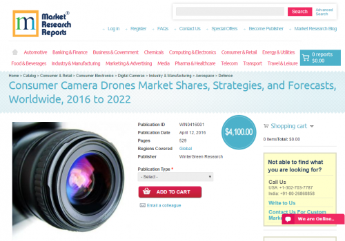 Consumer Camera Drones Market'