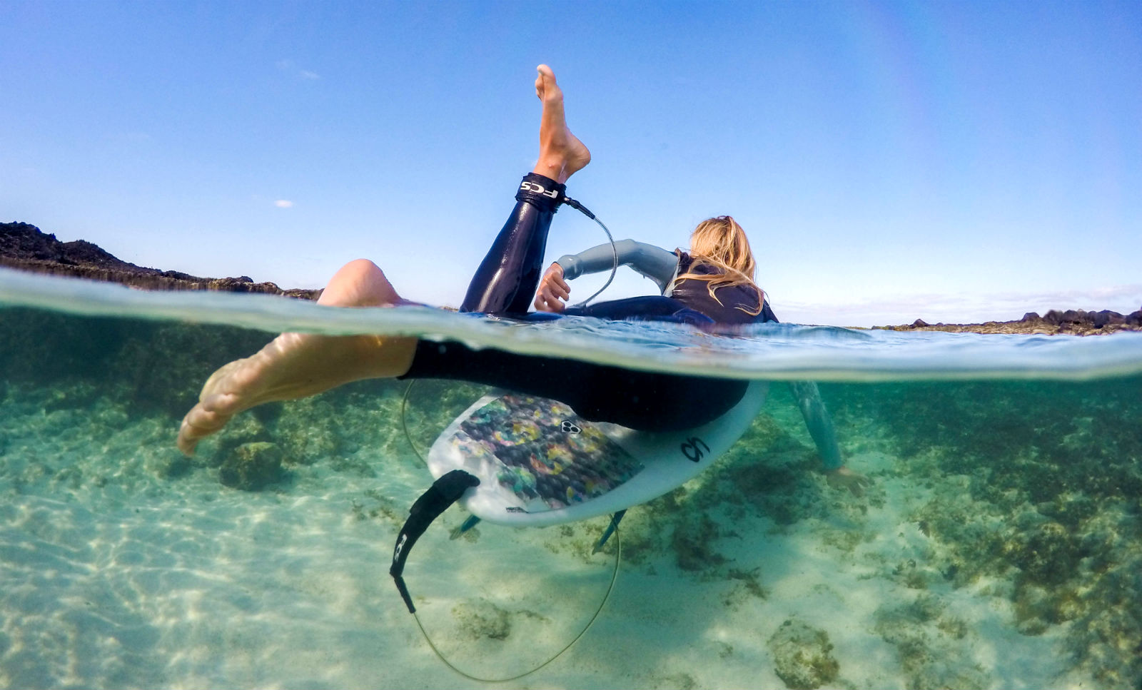 Make underwater photos better