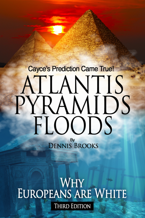 Atlantis Pyramids Floods by Dennis Brooks'