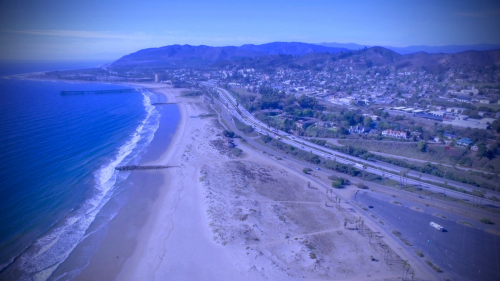 Ventura, California aerial view.'