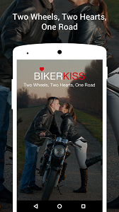 Biker Kiss