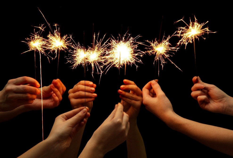 sparklers'