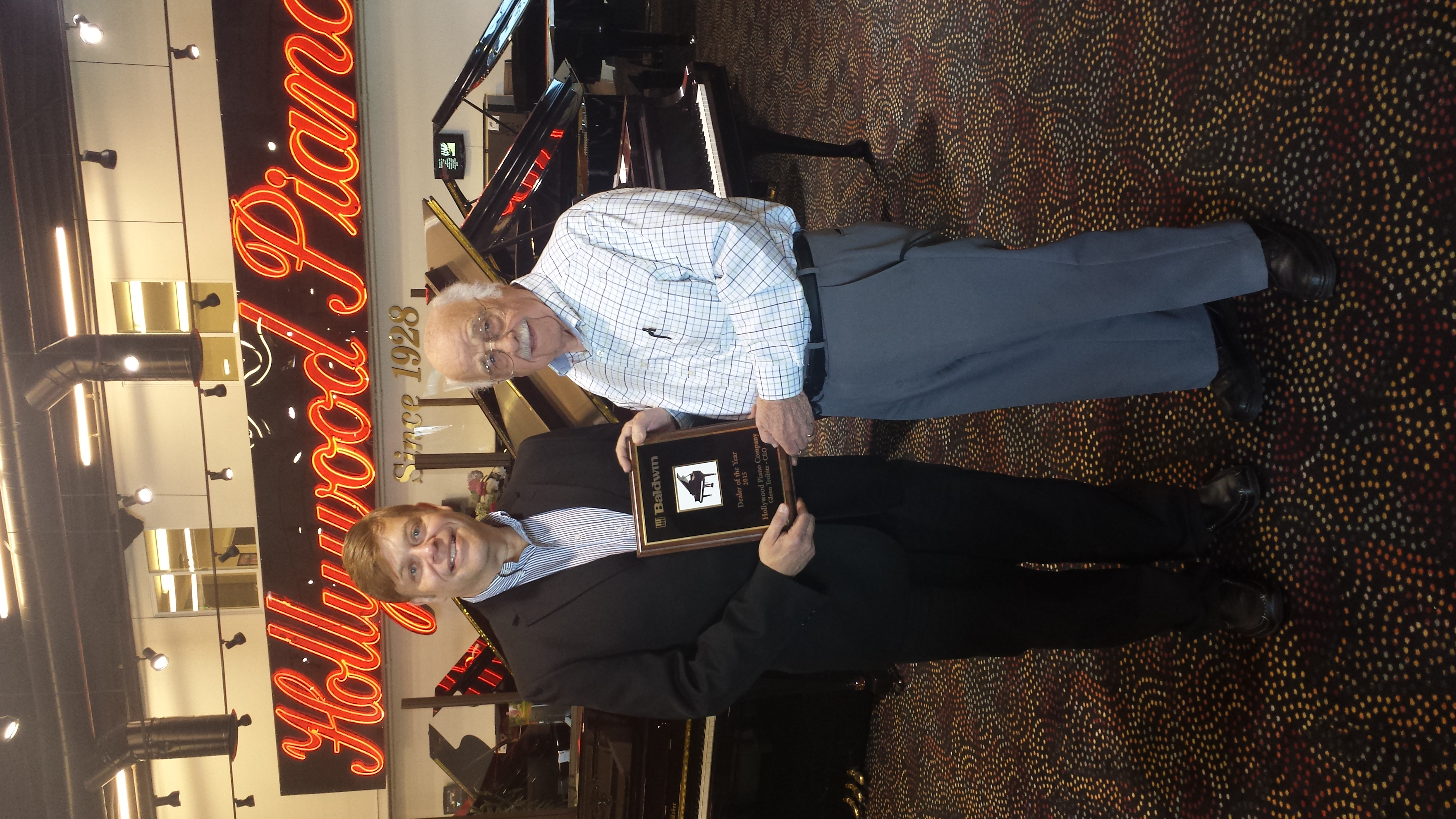 Hollywood Piano Named Baldwin Piano's Dealer Of The Yea