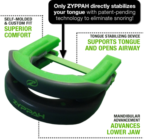 Zyppah Anti-Snoring Mouthpiece'