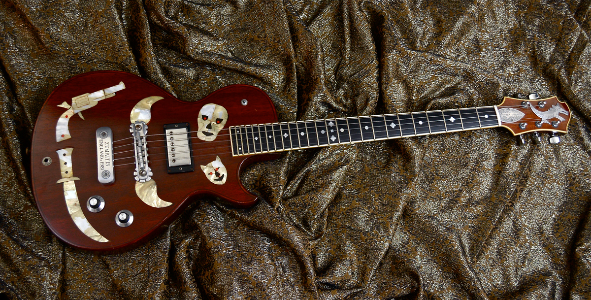Zemaitis Macabre 5-String Keith Richards Model'