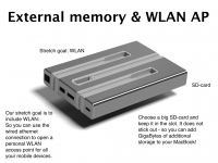berlin1000 External Memory and WLAN AP