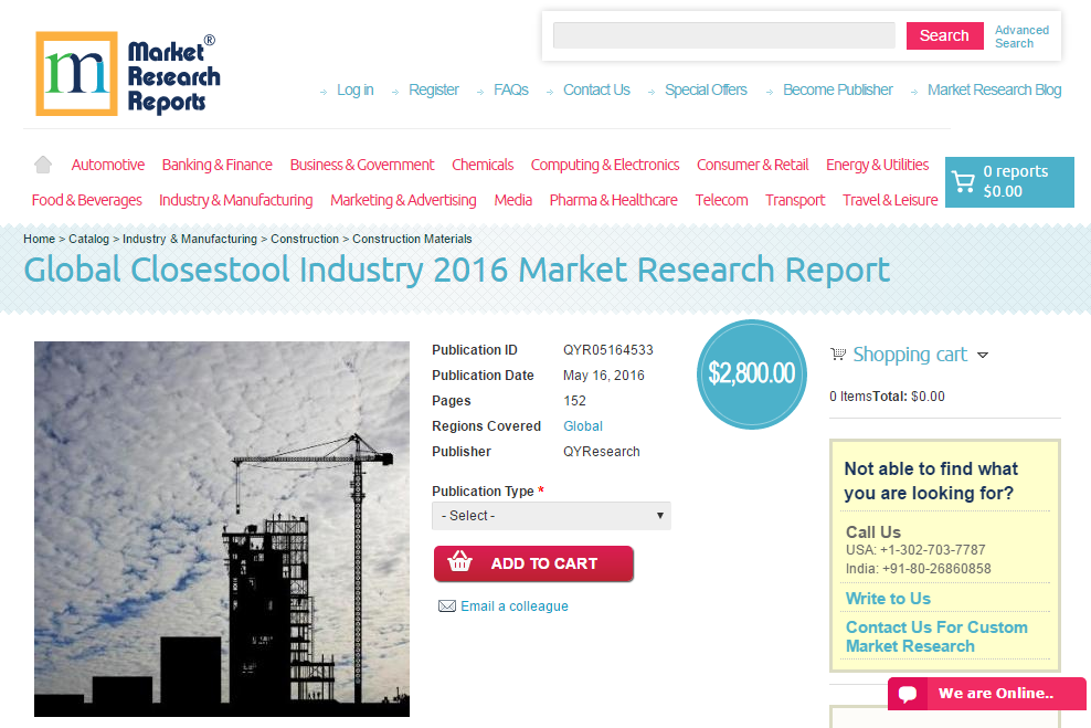 Global Closestool Industry 2016