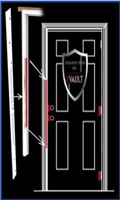 iVault reinforces the doors and frames of the home.'