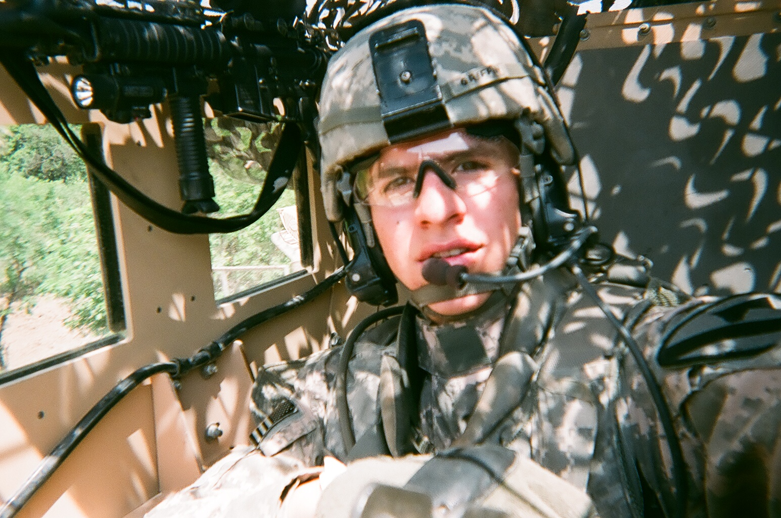 SSG Cory Griffin in Iraq