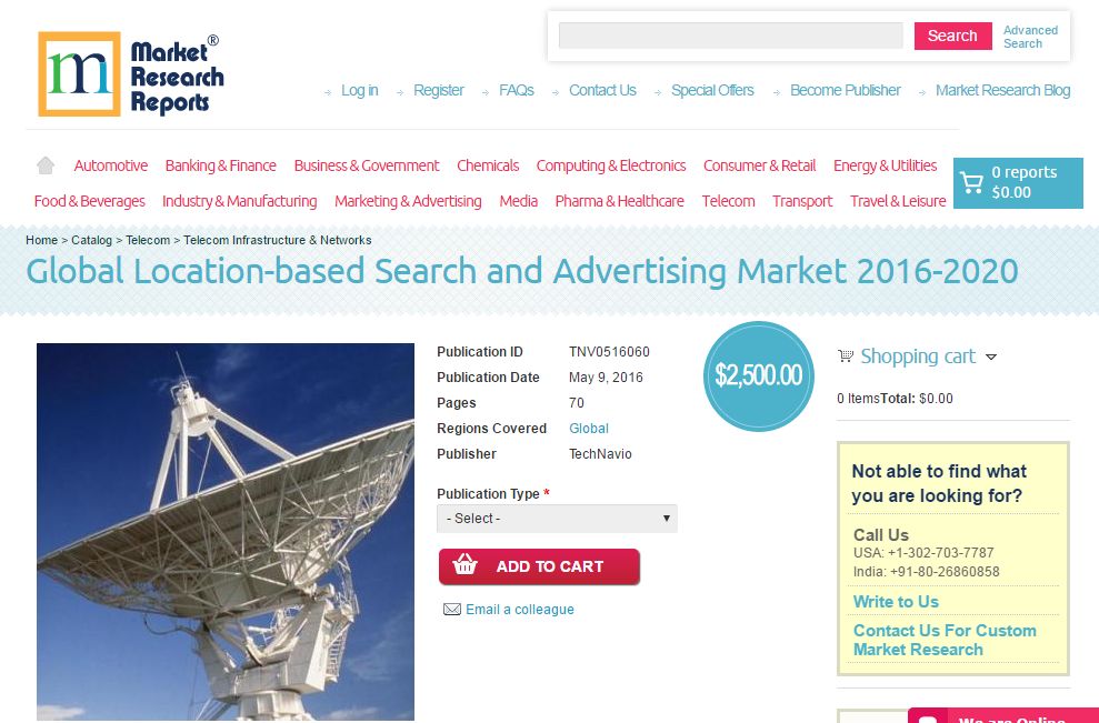 Global Location-based Search and Advertising Market 2020'