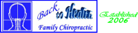 Back To Health Family Chiropractic, LLC Logo