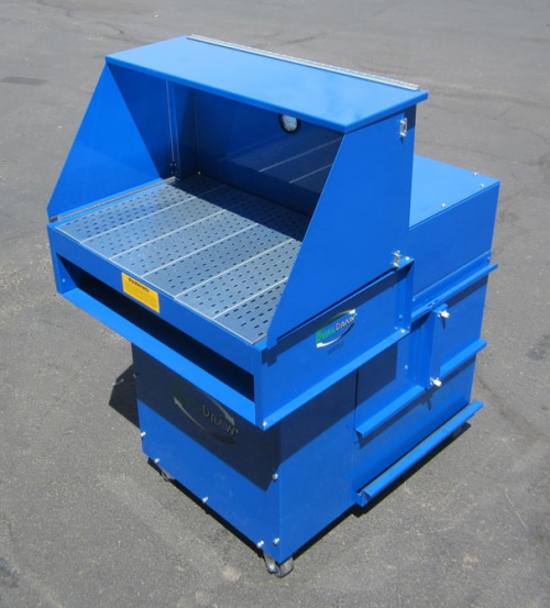 Portable downdraft booth'