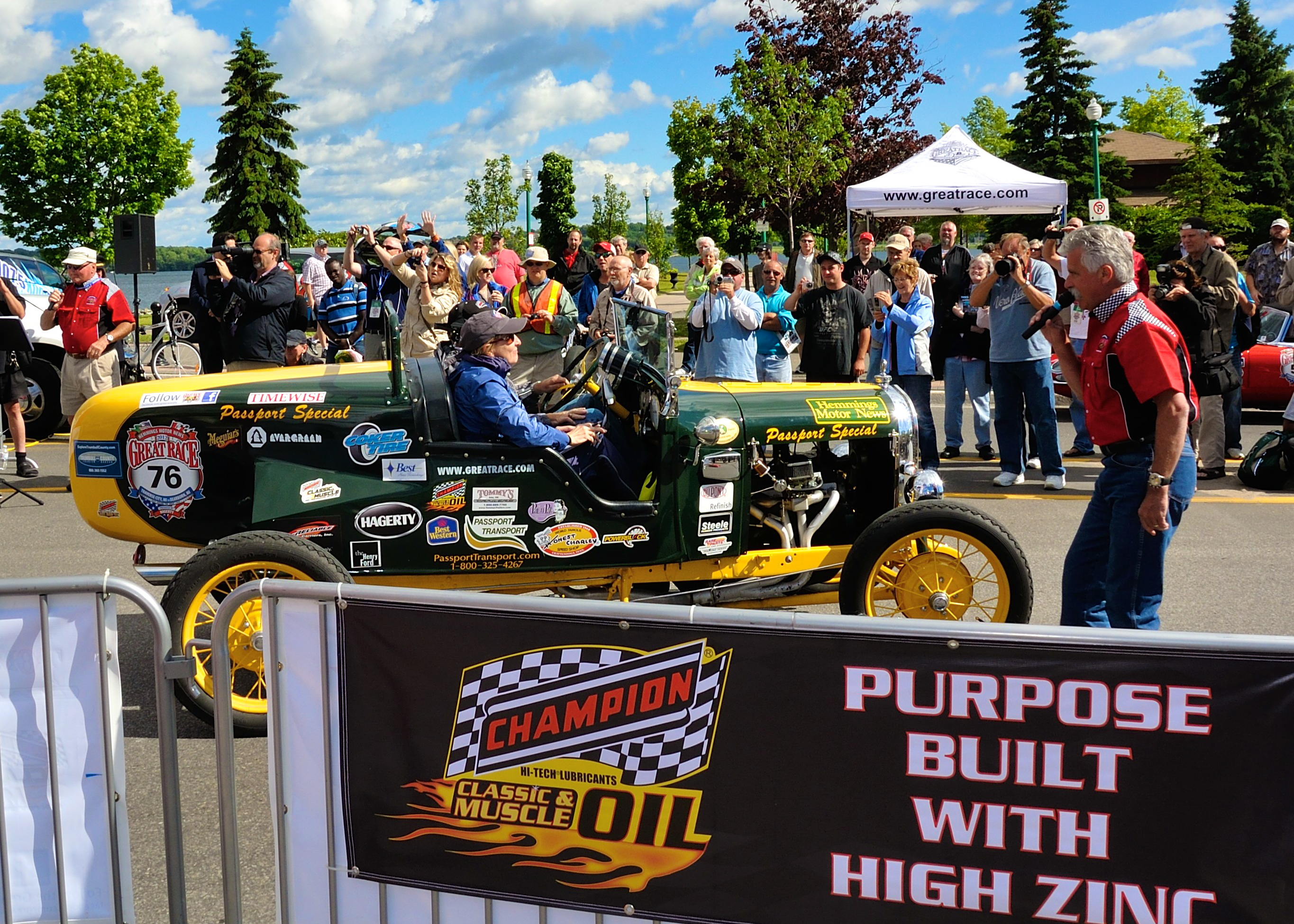 Champion Team at The Great Race