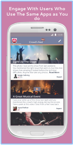 Engage with users who use the same apps with Crowd's Fe'