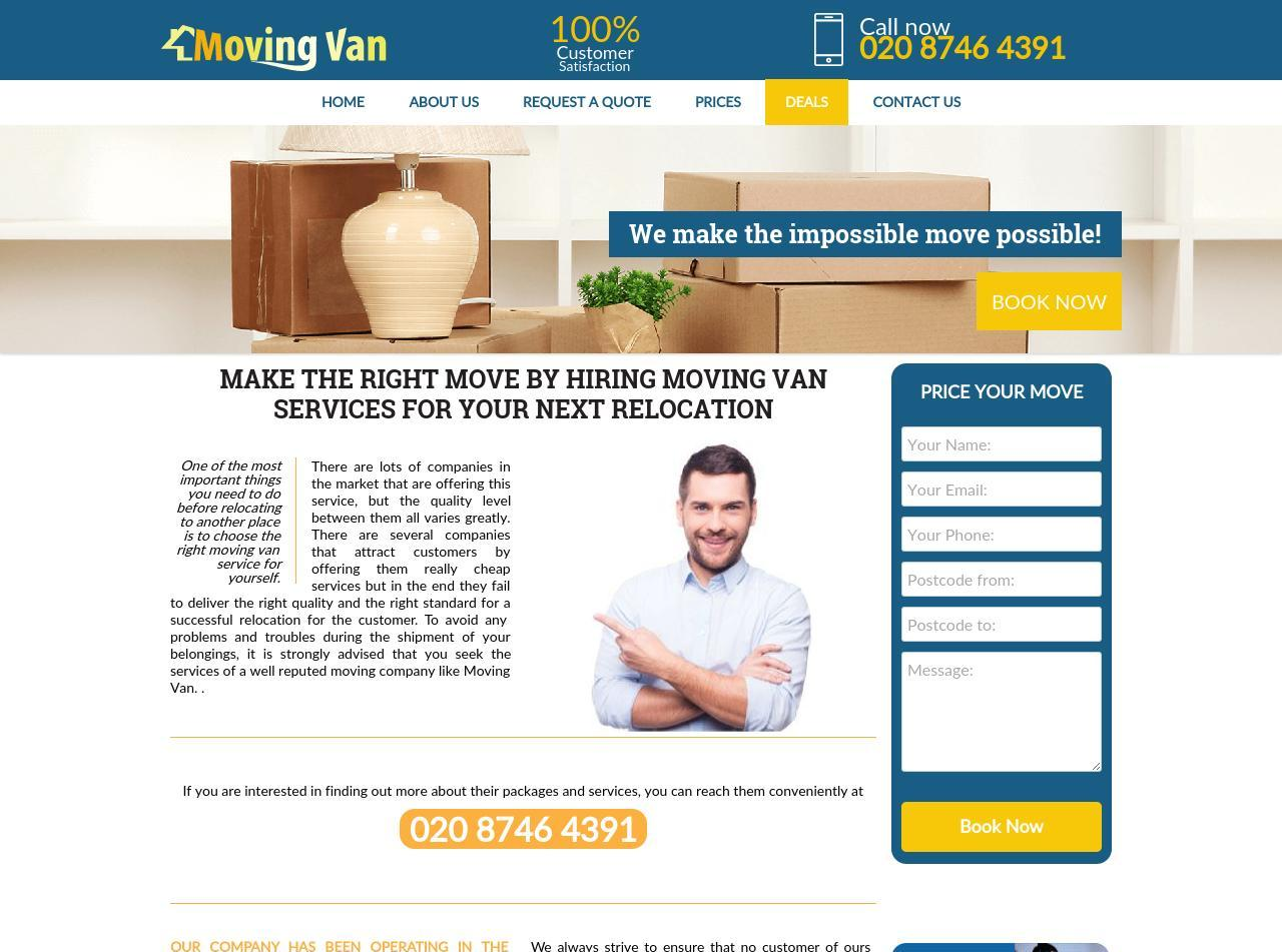 Company Logo For Moving Van'