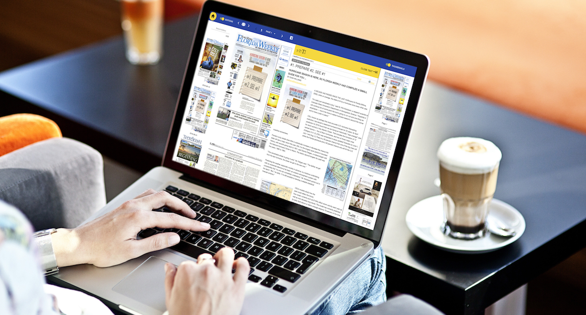 eEdition on Laptop