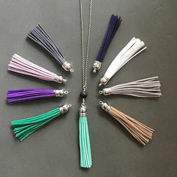 Colorful tassles'