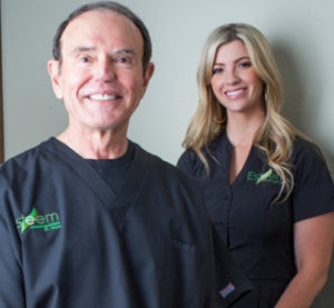 Jackie and Dr. Glass