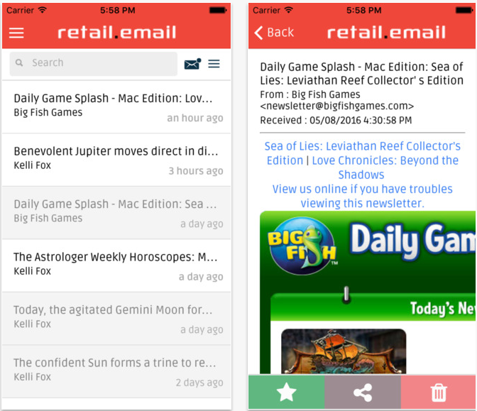 Created to scope out great deals and organize inboxes.'