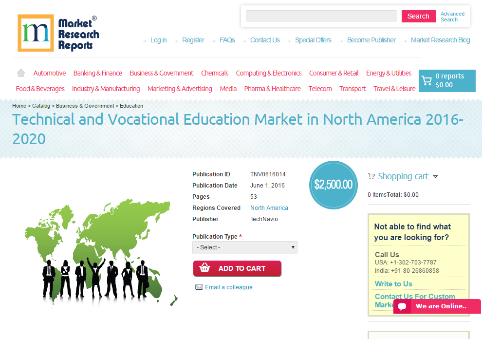 Technical and Vocational Education Market in North America 2