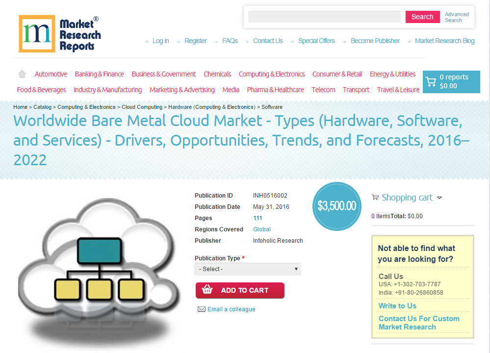 Worldwide Bare Metal Cloud Market