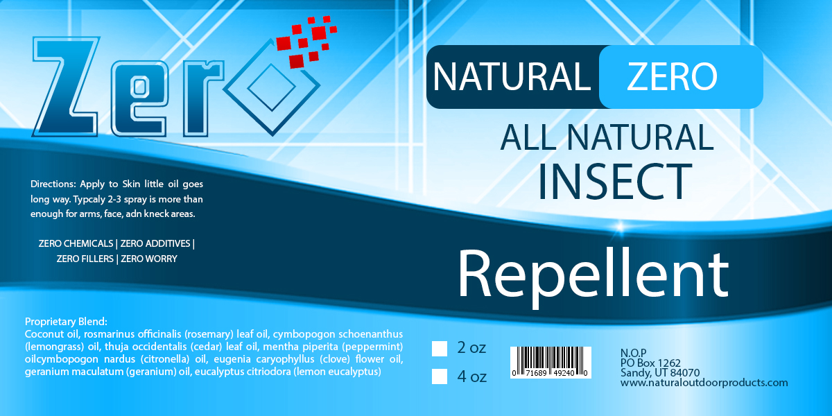 Zero Natural Insect Repellent'