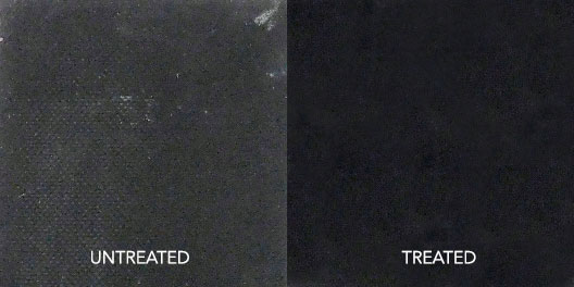 These two sections of PVC have been tested.'