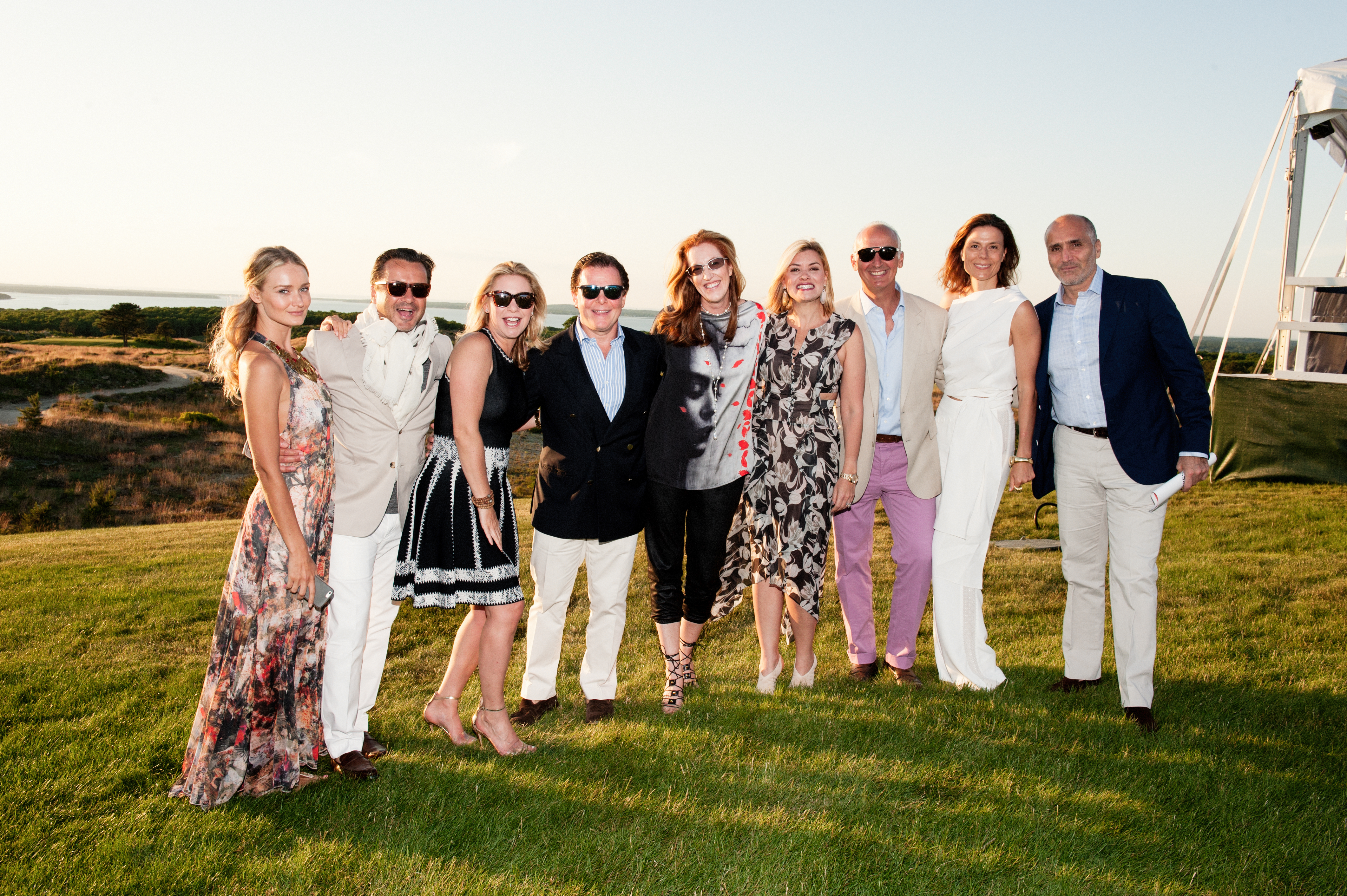 Guests Enjoying the Sunset'