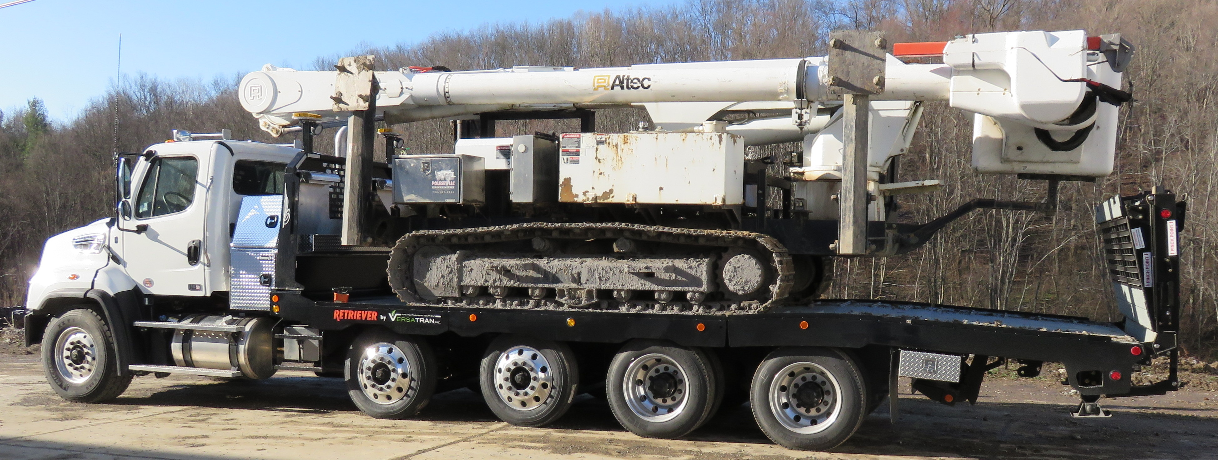 Quad Axle Truck Loaded