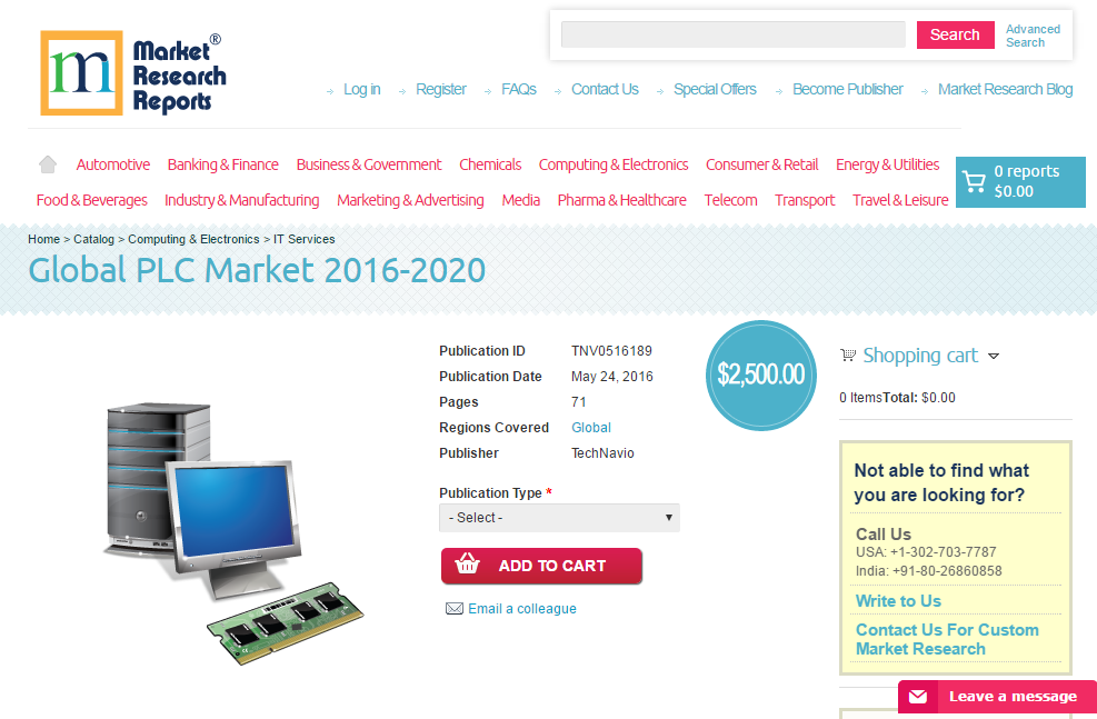 Global PLC Market 2016 - 2020'