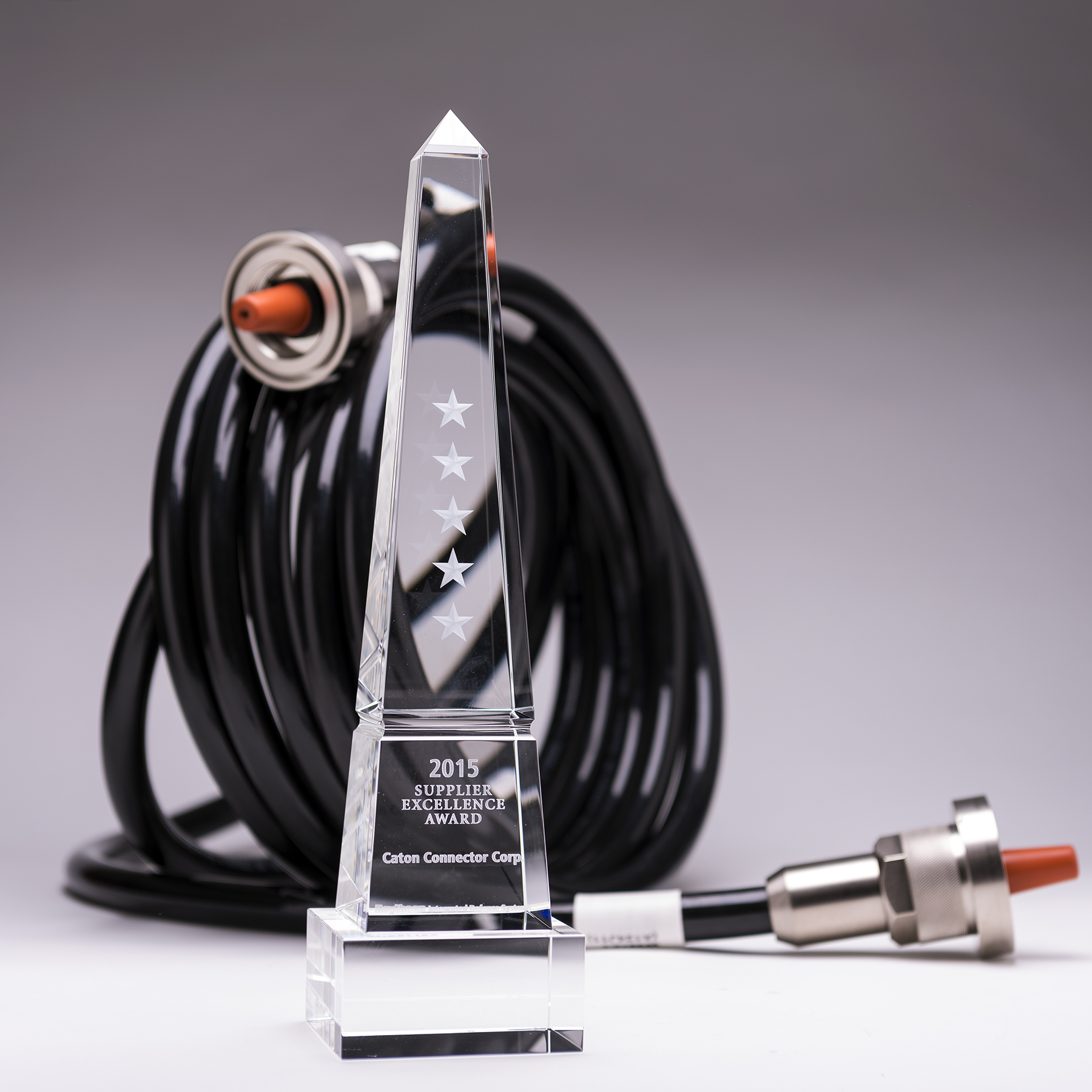 CATON CONNECTOR WINS 5-STAR  EXCELLENCE AWARD FROM RAYTHEON