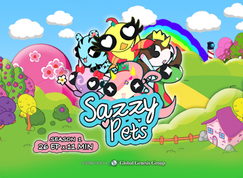 Sazzy Pets Poster'