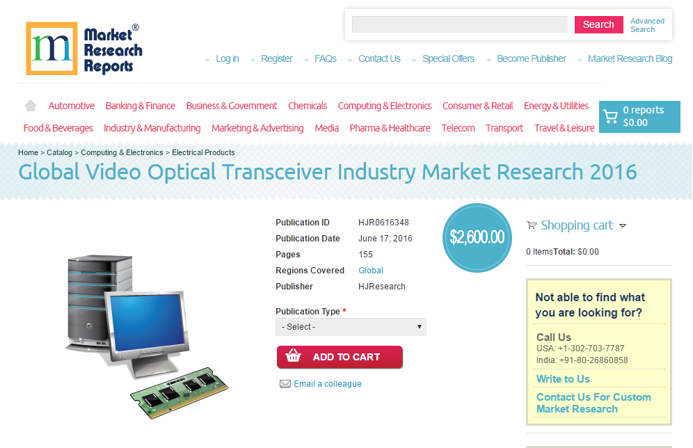 Global Video Optical Transceiver Industry Market Research