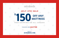 July 4th Mattress Sale on Organic Latex Beds at Astrabeds