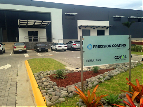 Precision Coating Expands Operations in Costa Rica'