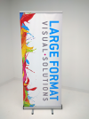 Large Format Visual Solutions Vertical Banner'