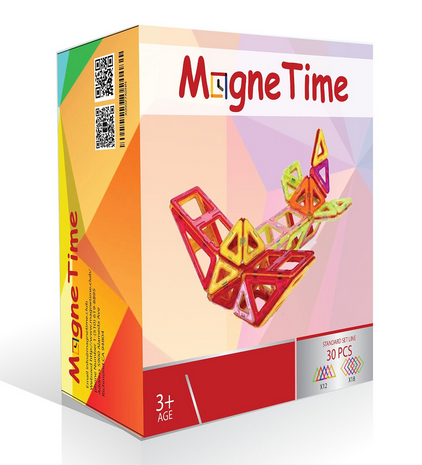 MagneTime Club Magnetic Building Block