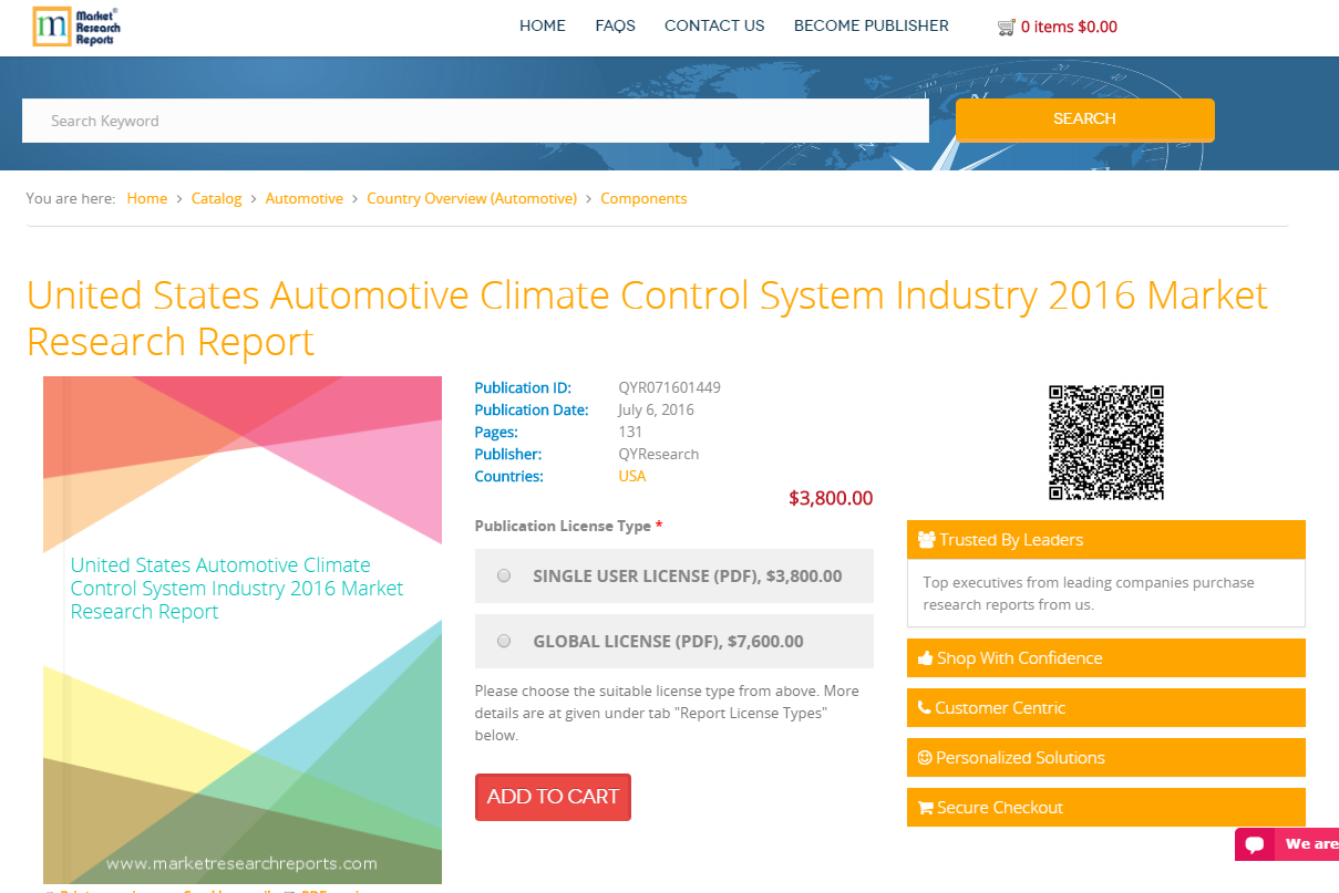 United States Automotive Climate Control System Indusry'