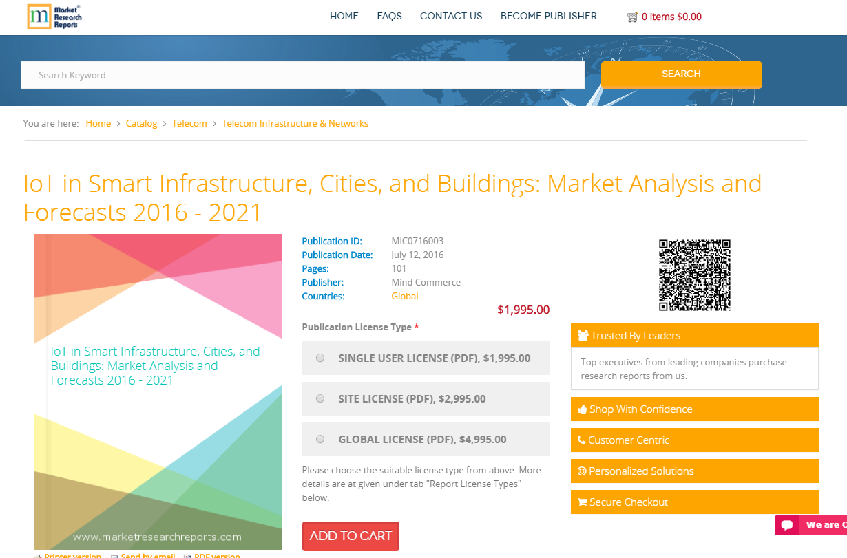 IoT in Smart Infrastructure, Cities, and Buildings
