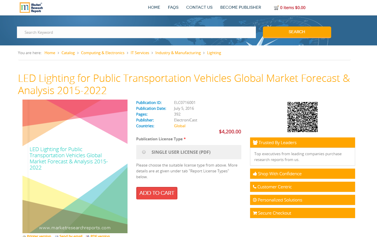 LED Lighting for Public Transportation Vehicles
