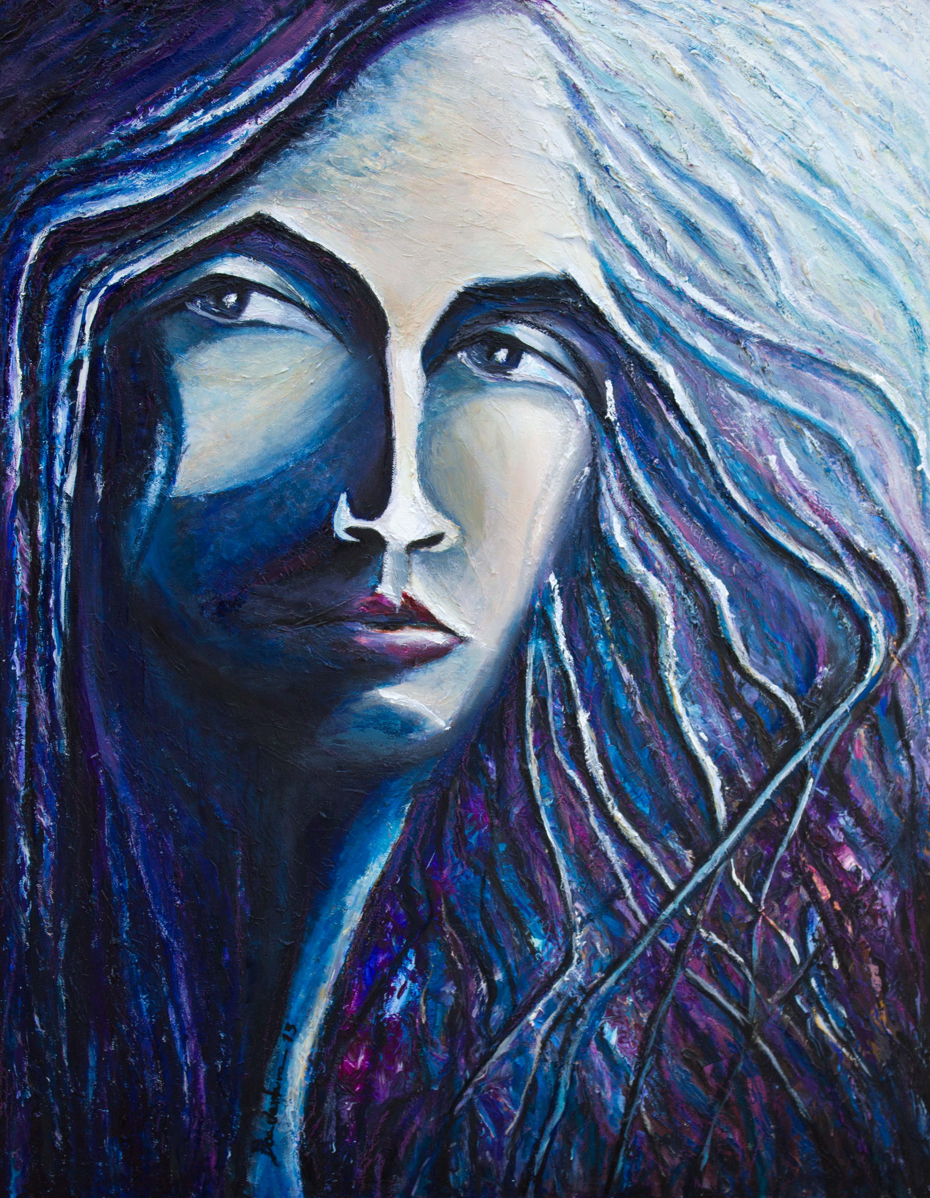 Melancholically Blue by Pedro Boaventura