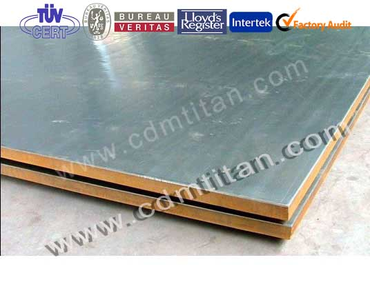 CDM Titanium clad plate,Titanium tube plate,Tube sheet'