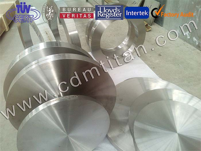 CDM Titanium disc Titanium ring'