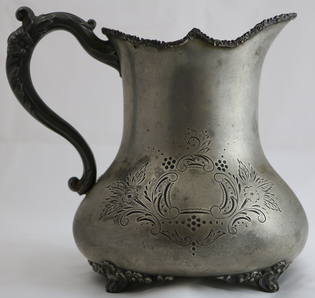 Ed Delahanty Silver Pitcher 1'